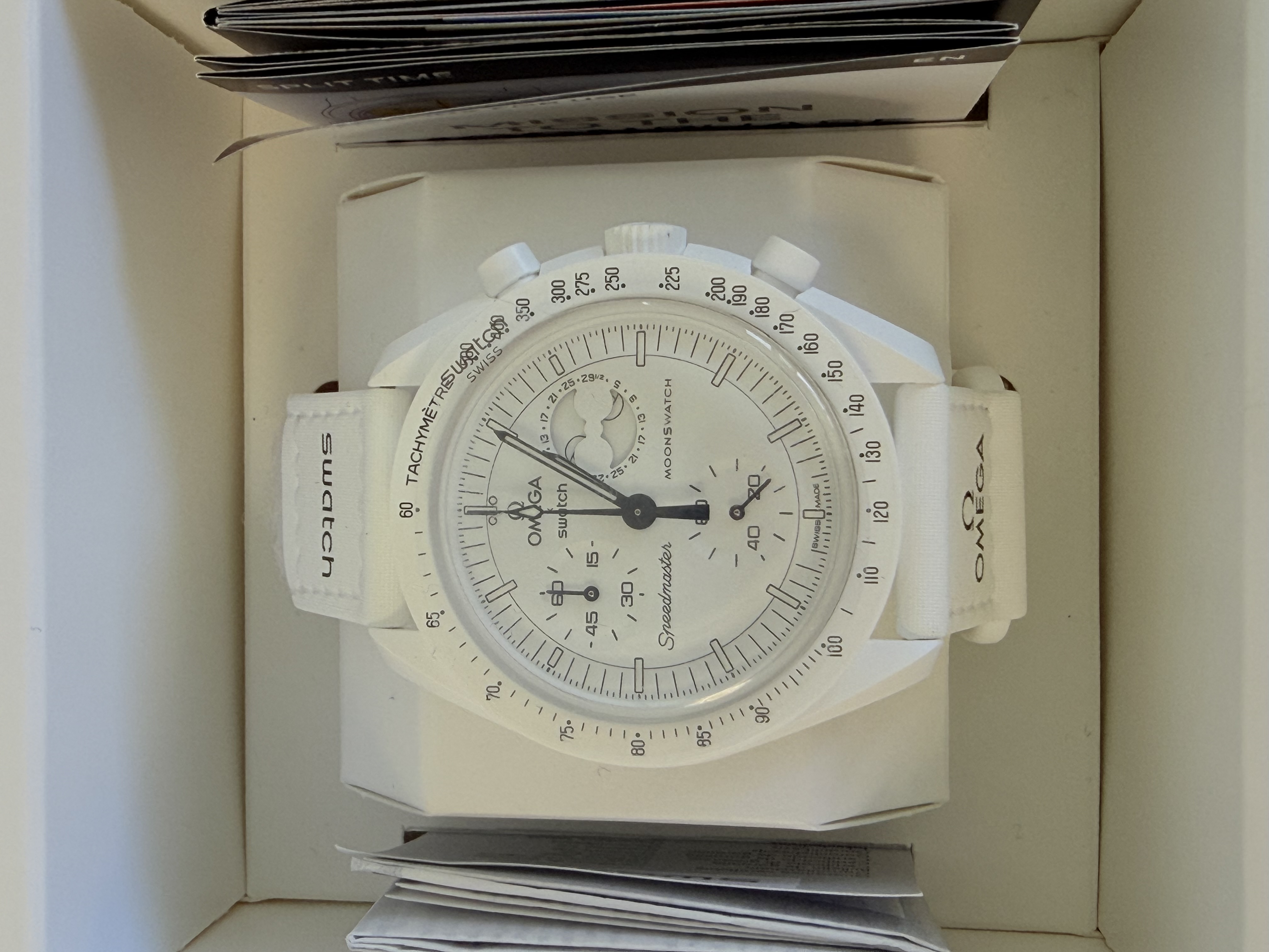 Omega x swatch moonswatch